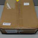 Stainless Steel Cat Litter Box, Odor Free Metal Litter Box with High Sides Lid, Open Top Low Entry Litter Pan Include Scoop Easy Cleaning Anti-Scratch Kitty Cat Box Anti-Urine Leakage, Non-Sticky, M (Light Grey(17.5 in))