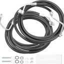 SU33468 Air Conditioning Line Hoses, Rear AC Lines Set Compatible with Chevy Suburban GMC Yukon XL Cadillac Escalade ESV 2007-2014