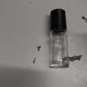 12 Pcs 30ml/1oz Roll On Bottles Empty Essential Oil Roller Bottle Clear Glass Bottle with Plastic Roller Ball & Black Lid for Perfume Cosmetic Oils