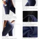 RUNNING GIRL Leggings with Pockets for Women,High Waist Athletic Yoga Pants with Tummy Control Buttery Soft (Blue, S)