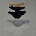 voenxe Seamless Women Underwear Thongs,No Show Ladies Thong,No Line Workout Breathable Comfortable Panties,Soft Undies,5-Pack (Small)