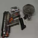 Electric Water Gun for Adults Kids Blue Automatic Squirt Gun: Light Up 26-32FT Long Range, 800CC Large Capacity Watergun,Summer Outdoor Pool Games for Ages 8-12, Beach Backyard Family Party Toy Gift