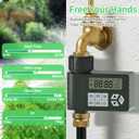 Hose Faucet Water Timer for Outdoor Garden, Ortis Programmable Sprinkler Timer with Rain Delay/Manual/Automatic Mode, IP67 Leak-Proof Design for Lawn Yard, 1 Outlet