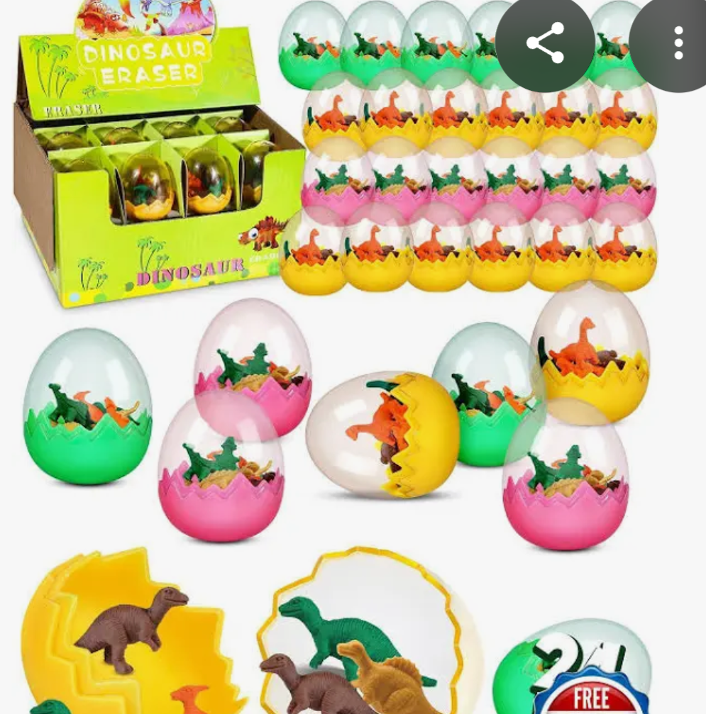 JMHACHY 24 Pack Prefilled Easter Eggs with Dinosaur Toys - Easter Basket Stuffer, Dinosaur Eggs, Perfect for Boys, Girls, Kids Aged 3 4 5 6 7 8, Classroom Rewards and Party Favors
