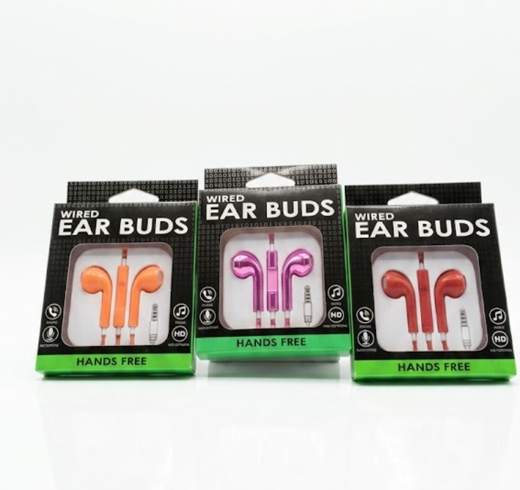 Wired Ear Buds , Mix Color