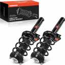 A-Premium Front Complete Strut Assemblies with Coil Springs, Set of 2
