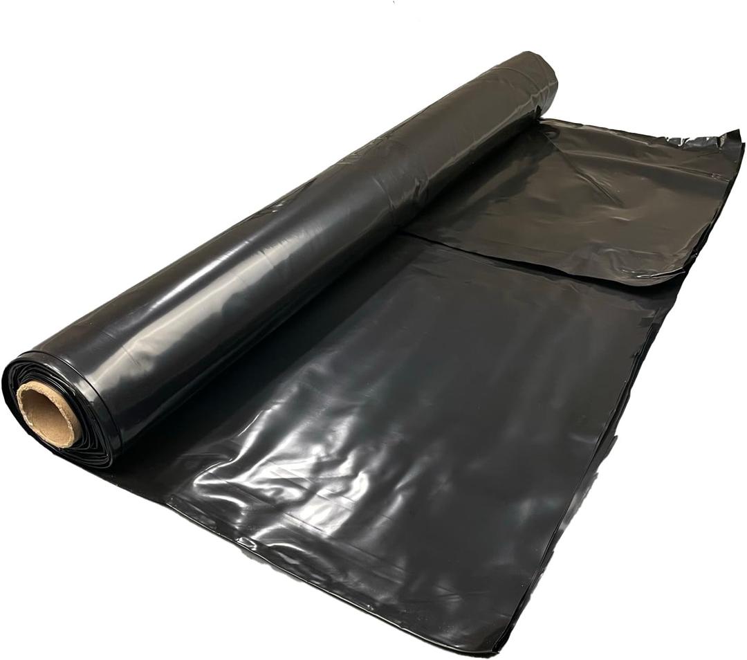 Moisture/Vapor Barrier Underlayment for Laminate Engineered Hardwood Floors (.006 Mil Thick Polyethylene Film) - 100 Sq Ft Roll