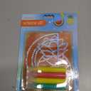 Creativity for Kids Window Art Fun Fruits - Paint and Decorate 2 Suncatchers, Create Your Own Window Art for Kids 2 Pack