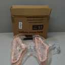 Baby Velvet Hangers, 11 Inches Kids Clothes Hangers, Non-Slip Childrens Hangers for Infant and Toddler 16 Pack Pink