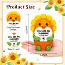 Agantree art You are My Sunshine Sunflower I Love You Gifts for Wife Women Mom Daughter Birthday for Girlfriend Women Her Coworker Friend Sister Coworker Christmas