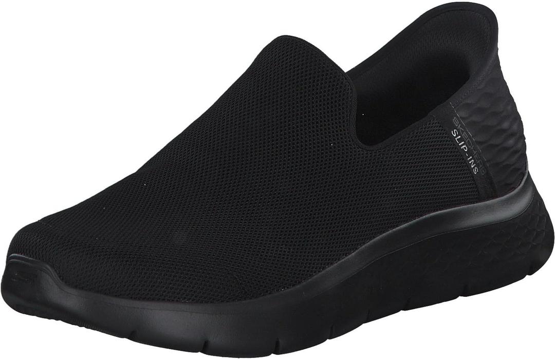 Skechers Men's Go Walk Flex No Hands Hands Free Slip-Ins Sneaker, Black, 8.5