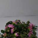 Artifical Flowers for Wedding Rattan UV Resistant Fake Plastic Flowers Spring Summer Indoor Outside Decorative Scene (Color : Rose)
