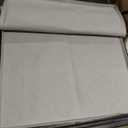 SIKADEER 34" x 22" Under Sink Mat Waterproof, Silicone Mat Kitchen Drawer Shelf and Cabinet Liner, Sink Protector for Kitchen Organizers and Storage, Boot Tray Pet Food Mats (Gray)