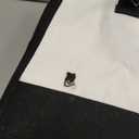 Reginary Pack of 12 Canvas Tote Bags Initial Classic Present Personalized Canvas Beach Bag for Wedding, Birthday, Beach (Black and White)