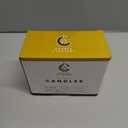 Candle Charisma 50 Yellow Spell Candles - 4" Unscented Paraffin Chime Candles, Smokeless & Dripless, Colored Candles, Long Burn Time 1/2 Inch Taper Candles for Rituals, Witchcraft and Parties