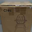 Gofirst 6 in 1 Baby High Chair,Convertible High Chairs for Babies and Toddlers/Booster Seat/Table and Chair Set,Baby Feeding Chair/5-Point Harness,4-Position Removable Tray&PU Cushion Baby Highchair (Beige)