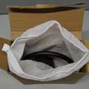 Towel Rack Aluminum Wood Towel Ring Hand Towel Holder for Bathroom Towel Rack Hanger for Kitchen Wall Mount Heavy Duty Storage, Walnut Black