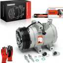 A-Premium Air Conditioner AC Compressor with Clutch