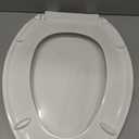 KOHLER 20110-0 Brevia, Slow Close Toilet Seat, Elongated Toilet Seat, Grip-Tight Bumpers Quick-Attach Hardware, White