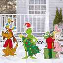 Gygot 3Pcs Christmas Yard Garden Lawn