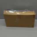 Mini Fridge Stand with Silicone Mat, Adjustable Refrigerator Stand with 4 Stainless steel Feet, 24''x 24'' Dorm Fridge Stand Protect From Appliance Leaks for Fridge, Washer, Dryer (7.3"-8.5" High)