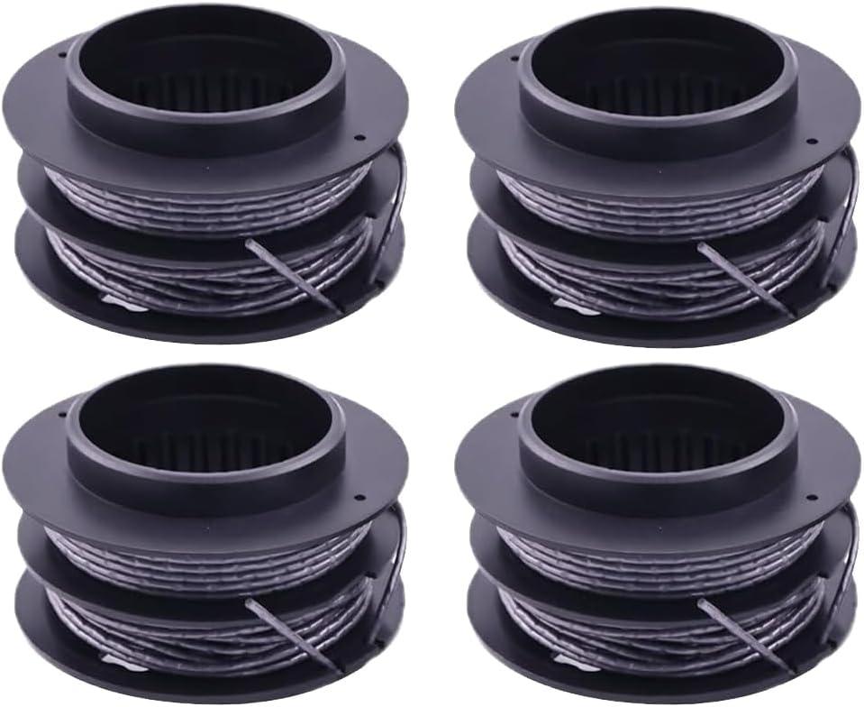 String Trimmer Spool 4Pcs 796787 831145 Compatible with Kobalt 40V KST 130X 130X-06 2540-06