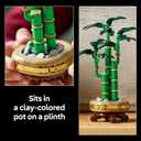 LEGO Botanicals Lucky Bamboo Building Set - Artificial Plant for Indoor Home Dcor, Adults Ages 18+ - Fake Plant Decoration for Table, Desk, Office - Gift for Birthdays - 10344