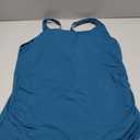 Aqua Eve Tankini Tops for Women Swimwear Top Only Tummy Control Bathing Suit Top No Bottom (X-Large, Teal)