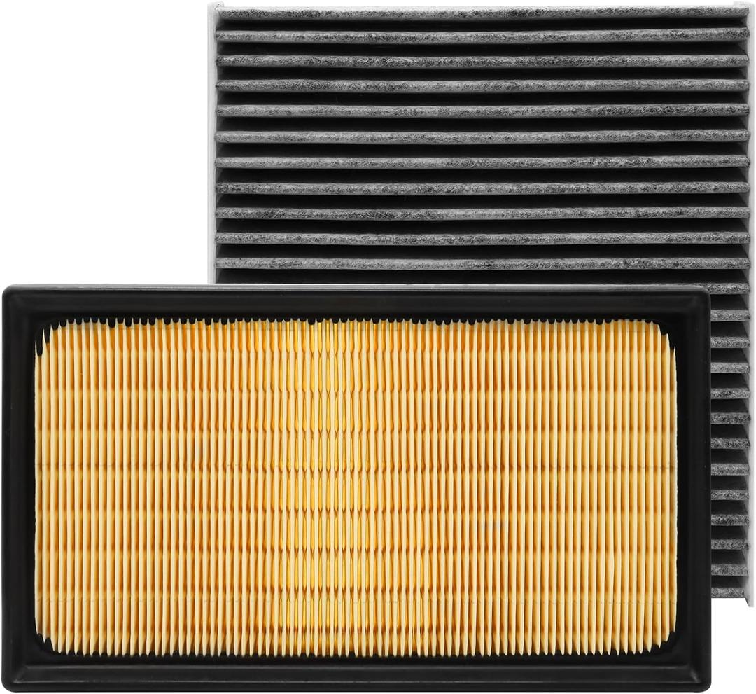 Comb Engine Cabin Air Filter for Toyota Highlander Grand Highlander Hybrid 2026 2025 2024 2023 2022 2021 2020(Except 2.4L) (carbon grey)