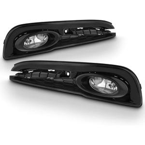 ACANII - For 2013-2015 Honda Civic 4-Door Sedan Bumper Fog Lights Lamps w/Switch Assembly Driver & Passenger Side