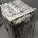 VK VKLIVING 8x10 Area Rug Washable Rugs for Living Room Rug Vintage Design Boho Rug with Non Slip Living Room Rug Bedroom Carpet Stain Resistant, Home Decor, Beige