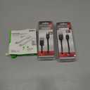 MICRO USB SYNC & CHARGE CABLE 6FT BLACK 2 SET,Boost Charger