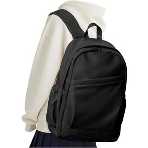 School Backpack for girls Teens Black Bookbag Casual Lightweight Travel High school Laptop Backpacks Personal item Travel Bag Rucksack Daypack Work Business College Essentials Water Resistant Bags