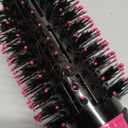 Hair Dryer Brush, 4 in 1 One Step Hair Dryer and Styler Volumizer, Professional Hot Air Brush with Negative Ion Anti-frizz Blowout for Drying, Straightening, Salon, Black Pink