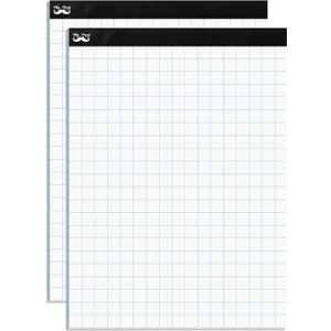 Mr. Pen- Graph Paper, 2 Pack, 8.5"x11", 2x2 (2 Squares per inch), 55 Sheets/Pad, Graphing Paper, Grid Paper Pad, Math Graph Paper Pad, Drafting Paper, Computation Pads, Square Paper, Math Paper (2 Pack 11"x8.5", 2 sq/in, White)