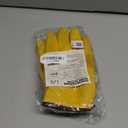 toolant Winter Leather Work Gloves, Warm 3M Thinsulate Lining for Cold Weather Work, Thermal Insulated Gloves (Large, Yellow - Winter Version (1 Pair))