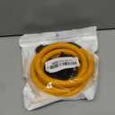 KEYSTP Bike Lock Cable with Combination,High Security 5-Digit Resettable Combination Bicycle Lock Anti-Theft, with Mounting Bracket for Bikes and Scooters (Yellow-12mm)