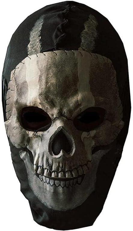 Ghost Mask Skull Full Face Mask for War Game Outdoor Sport (One Size, Multicolored)