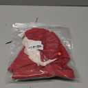 GIYKBX Women Ruffled Lace Trim Bow Sexy V Neck Corset Tops Adjustable Straps Bustier Body shaper Crop Top, Red M