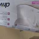 Drive Medical 2-in-1 Raised Toilet Seat with Removable Padded Arms - Elevated Bathroom Safety Support - Secure Locking Attachment - Easy Height Assistance - Durable Construction, Standard Toilets