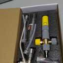 Tool Daily Foam Cannon Dual Connector, Mini Foam Cannon for Pressure Washer, 5 Power Washer Spray Nozzle Tips, 1/4 Inch Quick Connect