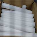 Liliful 100 Pcs LED Foam Sticks Bulk White Light up Sticks Flashing Glow Baton Wands Themed Party Set, Glow in the Dark Party Supplies for Wedding, Raves,Concert,Birthday,Sporting Events