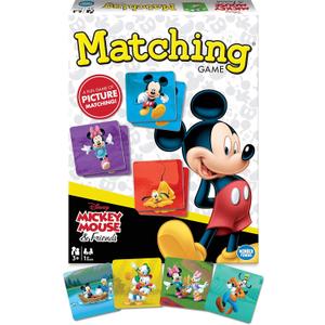Wonder Forge Mickey Mouse Matching Game - Fun and Educational Disney Memory Card Game for Toddlers, Kids, Boys and Girls Ages 3-5 - Develops Focus, Analysis, and Learning Skills