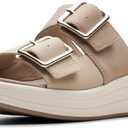 Clarks womens Drift Buckle (11, Sand Combi)