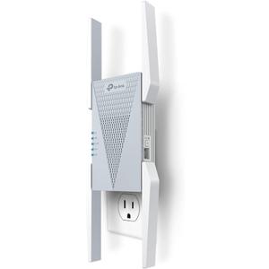TP-Link RE813XE AXE5400 Wi-Fi 6E Range Extender w/Ethernet Port | 5.4 Gbps Tri-Band Wireless Repeater Amplifier | Up to 2800 Sq. Ft., 96 Devices | 6 GHz Band, 160 MHz | APP Setup | OneMesh Compatible