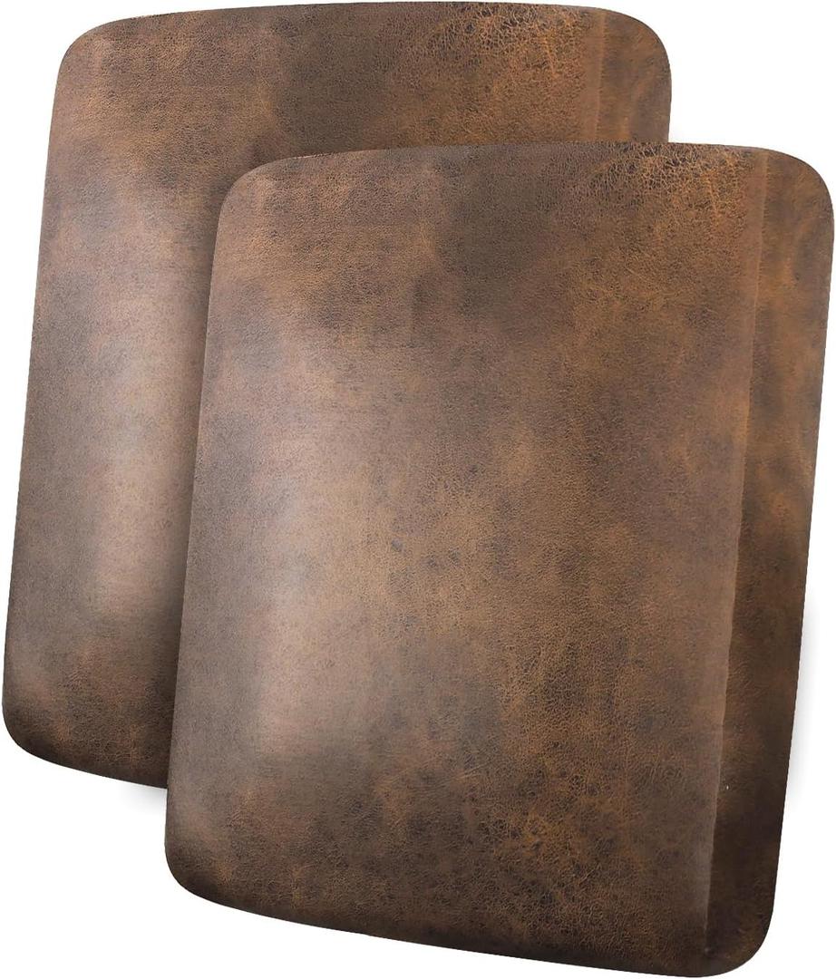 Leather Look Couch Cushion Covers Sofa Seat Slipcovers Sets Couches Furniture Protector for Sectional Armchair Loveseat Pets Kids Stretch Spandex Fabric (2 Cushion Sofa, Dark Brown) Leather Look Couch Cushion Covers Sofa Seat Slipcovers Sets Couches Furniture Protector for Sectional Armchair Loveseat Pets Kids Stretch Spandex Fabric (2 Cushion Sofa, Dark Brown)