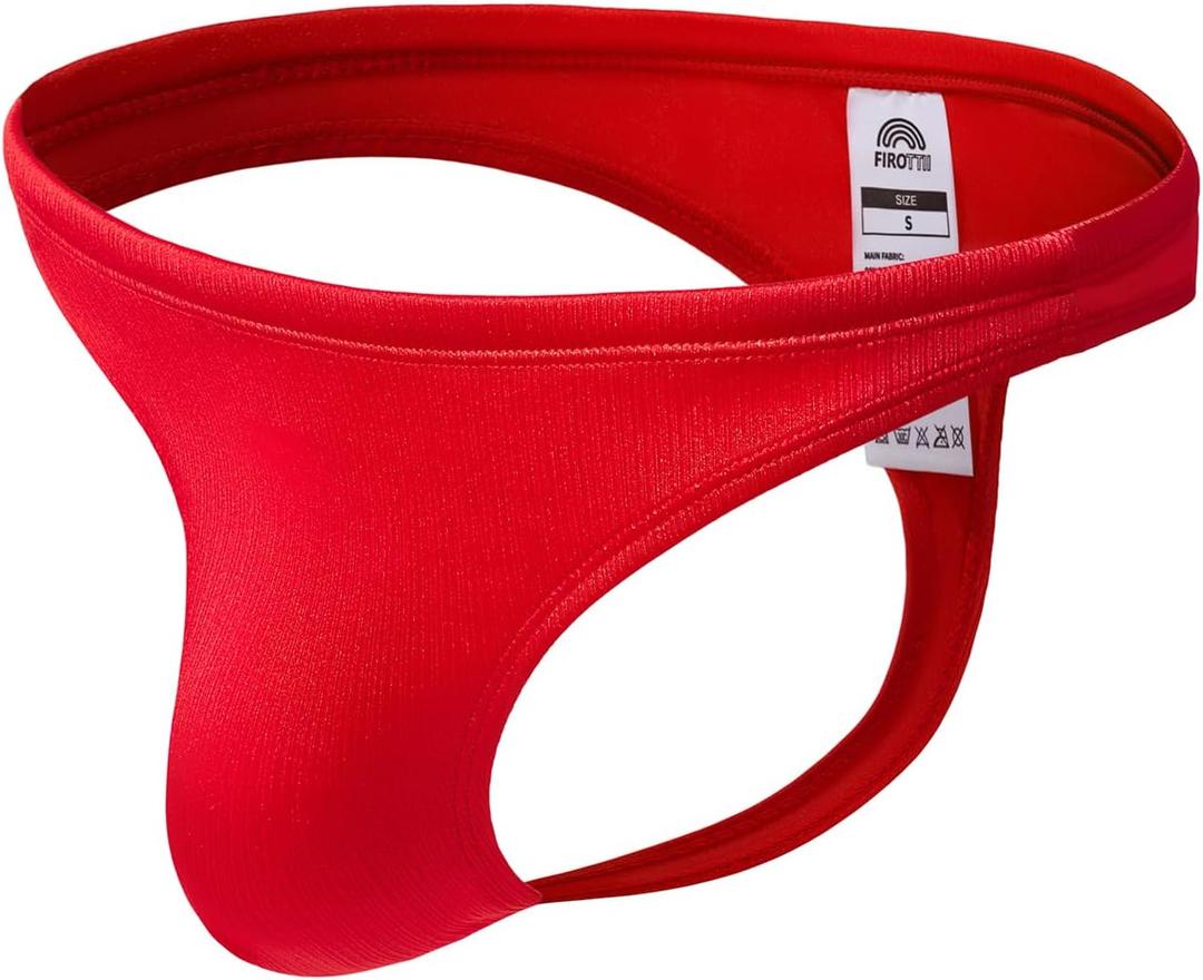 Men's Swim Briefs Quick Dry Bikini Sexy Swimwear Thong Swimsuit for Men, S