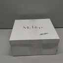 Modatope Knee High Boots Women Fold Over Knee High Boots Chunky High Heels Long Boots Zipper Pointed Toe Dress Tall Boots for Women (8, Black Pu)