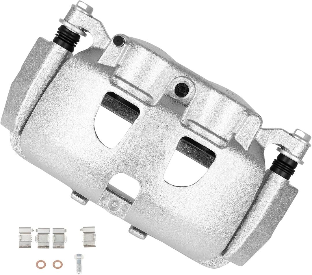 cciyu 18B5487 Front Left Brake Caliper With Bracket For Ford For F-250 Super Duty 2013-2020,For Ford For F-350 Super Duty 2013-2019,For Ford For F-450 Super Duty 2013-2015