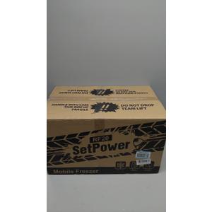 Setpower 12V Refrigerator 21 Quart Portable Freezer 50 Hours Keep Cool,Electric Cooler for Vehicles Car Refrigerator for Car Camping Truck Van RV SUV Road Trip Travel(Black)